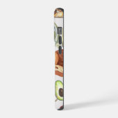 グルメフードコラージュスマホケース iPhoneケース (左側面)