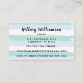 グルメフードトラックの名刺 名刺 (裏面)