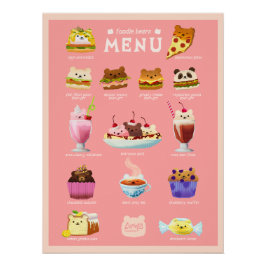 グルメベアーポスター ポスター