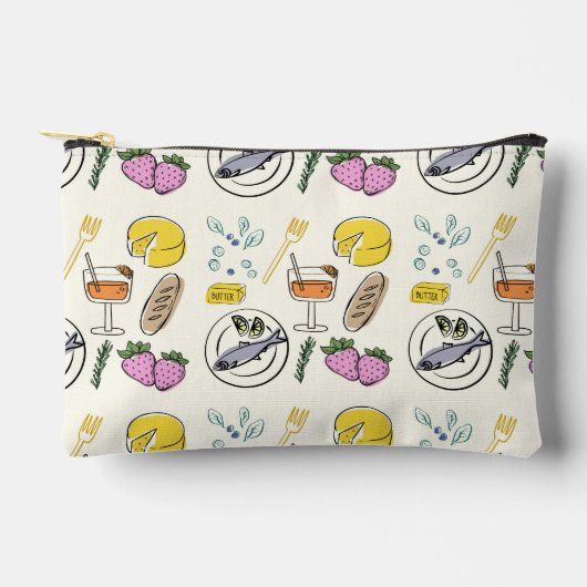 グルメミニマル アクセサリーポーチ (正面)