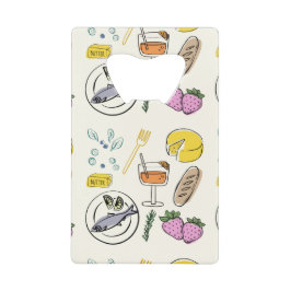 グルメミニマル クレジットカード栓抜き