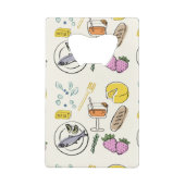 グルメミニマル クレジットカード栓抜き (裏面)