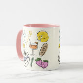 グルメミニマル マグカップ (正面左)