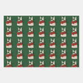 グルメラッピング紙 – エプロン&トマト( ラッピングペーパーシート (正面3)