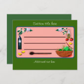 グルメレシピボックス分割器 (正面/裏面)