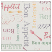 グルメ向きの台所糖菓のAppetitのパステルカラー ファブリック (クローズアップ)