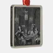 グルメ向きの夕食 メタルオーナメント (右)