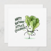 グルメ誕生日カード (正面/裏面)