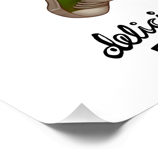 グルメ贈与 |バーガーおもしろいシャツ |ハンバーガーシャツ ポスター (コーナー)