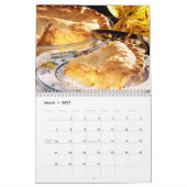グルメ食品の写真撮影のカレンダー カレンダー (3月 2027)