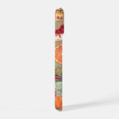 グルメ食品コラージュの電話ケース iPhone 15ケース (右側面)