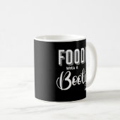 グルメ コーヒーマグカップ (正面右)