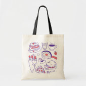 グルメ トートバッグ (正面)