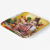 グルメ ペーパープレート (傾斜あり)