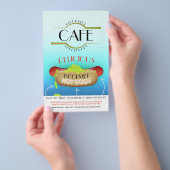 グルメ ホットドッグ チラシ (ハンドル)