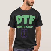 グルメDTF AirFryのおもしろいな空気フライ鍋に Tシャツ (正面)
