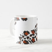 グルワイルドアニマルプリントオーバーサイズシェブロンマグ コーヒーマグカップ (正面左)