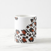 グルワイルドアニマルプリントオーバーサイズシェブロンマグ コーヒーマグカップ (中央)