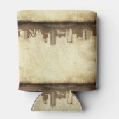 グルンギーな都市の背景 缶クーラー (裏面)