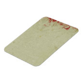 グルンジカラフルヴィンテージ壁紙 マグネット (左側)