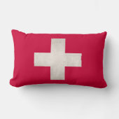 グルンジースイスクロス ランバークッション (正面)