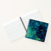 グルンジーターコイズと黄 ノートブック (内部)