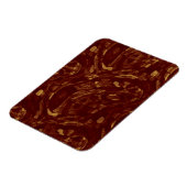 グルンジーレッド/イエローペーバー マグネット (左側)