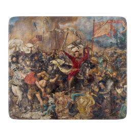 グルンワルドの戦い(中世軍隊場)（戦争） カッティングボード