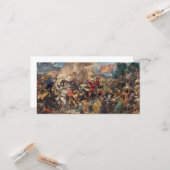 グルンワルドの戦い(中世軍隊場)（戦争） カード (正面/裏面インサイチュ)