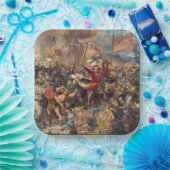 グルンワルドの戦い(中世軍隊場)（戦争） ペーパープレート (パーティー)