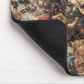 グルンワルドの戦い(中世軍隊場)（戦争） マウスパッド (コーナー)