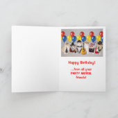 グルーおもしろいプからの誕生日 カード (内部)