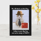 グルーおもしろいプからの誕生日 カード (黄色い花)