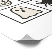 グルーの名前をつけろ ハロウィンビンゴゲームシート ポスター (角)
