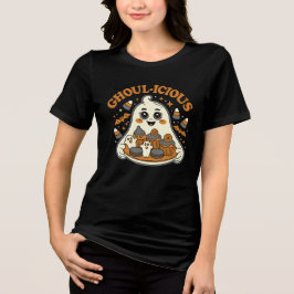 グルーイシャス かわいいお化け トライブレンドTシャツ