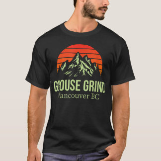 グルースグラインドバンクーバーBCカナダハイキングトレイル Tシャツ