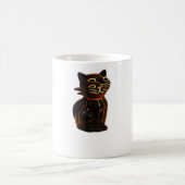 グルーゼルキャットハロウィーンギフトクラシックTシャツ コーヒーマグカップ (中央)