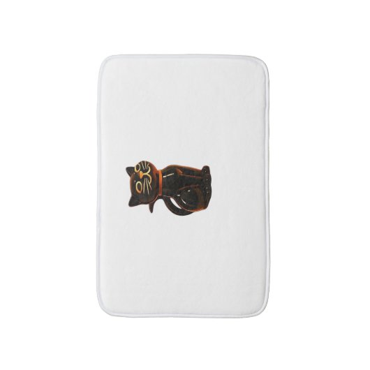 グルーゼルキャットハロウィーンギフトクラシックTシャツ バスマット (正面縦)