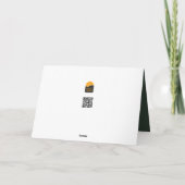 グルーネスウェイナチスモティフミットゴールデネムウェイナチツバウム カード (裏面)