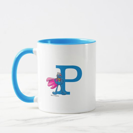 グルーバーすごいモノグラムP マグカップ (左)