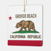 グルーバービーチCA セラミックオーナメント (左)
