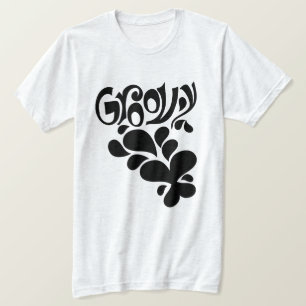 グルービバタフライヒッピースタイル Tシャツ