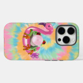 グルービバブルガム吹ズツリーカエル絞り染め Case-Mate iPhoneケース (裏面 (横))