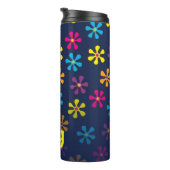 グルービヒッパイフラワー名前をカスタムする タンブラー (回転右)