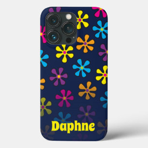 グルービヒッパイフラワー名前をカスタムする iPhone 13 PROケース
