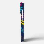 グルービヒッパイフラワー名前をカスタムする Case-Mate iPhoneケース (裏面 / 左)