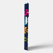 グルービヒッパイフラワー名前をカスタムする Case-Mate iPhoneケース (裏面 / 右)