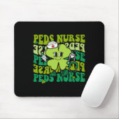 グルービペットナースおもしろいSt patricks day小児科 マウスパッド (マウス)
