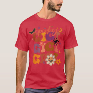 グルービワンギ不気味ギフローラハロウィンファボラス Tシャツ