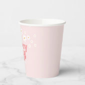 グルービワンデイジーボホ最初の誕生日紙カップ 紙コップ (左)